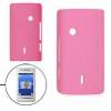 Sony Ericsson Xperia X8 pink skin cover