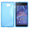 Sony Xperia M2 D2303 TPU Gel S-Line Case Blue (OEM)