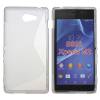 Sony Xperia M2 D2303 TPU Gel S-Line Case Transparent (OEM)