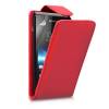 Sony Xperia SP M35h - Δερμάτινη Θήκη Flip Κόκκινο (OEM)