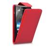 Sony Xperia SP M35h - Leather Flip Case Red (OEM)