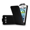 Samsung Galaxy Young 2 (G130) - Leather Flip Case Black (OEM)