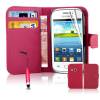 Samsung Galaxy Young 2 (G130) - Leather Wallet Case Pink (OEM) Samsung Galaxy Young 2 (G130) - Leather Wallet Case Pink (OEM)