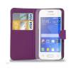 Samsung Galaxy Young 2 (G130) - Leather Wallet Case Purple (OEM)