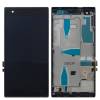 ZTE Blade Vec 4G LTE - LCD Display Touch Digitizer Assembly With Frame Μαύρο (Bulk)