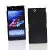 Sony Xperia Z Ultra Gel TPU Case  Black Frosted Pattern  (OEM)