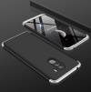 Case  360° Full Plate for Xiaomi Pocophone F1 Black/Silver (OEM)