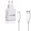 HONGYU  Charger Quick Charge 3.0 EU Plug 1 USB PORT