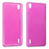 TPU Gel Case for Huawei Ascend P7 Purple (OEM)