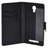 Leather Case Book Ancus Stick it for Doogee Valencia 2 Y100 / Y100 Pro Black (Ancus)