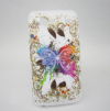Samsung Galaxy S Advance I9070 Θήκη Σιλικόνης Λευκή Με Πεταλούδα Samsung Galaxy S Advance I9070 Θήκη Σιλικόνης Λευκή Με Πεταλούδα