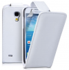 Samsung Galaxy S4 mini i9190 Δερμάτινη Θήκη Flip Λευκό SGS4I9190LFCW OEM