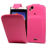 Sony Ericsson Xperia Arc X12 / Arc S Leather Flip Case Pink