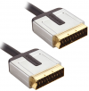 PROV 7101 SCART CABLE 1.00m BLACK PROFIGOLD