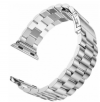 SENSO FOR APPLE WATCH 42mm-44mm REPLACEMENT STEEL MAGNETIC STRAP silver - (SEBAP6S)