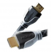 LINX HDMI ΥΠΕΡ ΕΝΙΣΧΥΜΕΝΟ Cable 2.4 mtr - Premium 24K Gold Plated HDMI Lead for HD Ready TVs / Xbox / PS3