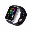 Bluetooth A1 Smart Watch With Camera Fitness Pedometer Sleep Tracker Answer Call Message Reminder Color Black-Silver (oem)