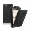 Leather Flip Case for Huawei Ascend G6 Black (OEM)