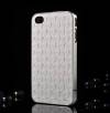 Luxury Bling Diamond Crystal Hard Back Case Cover For Apple iPhone 4 4S 4G White Luxury Bling Diamond Crystal Hard Back Case Cover For Apple iPhone 4 4S 4G White