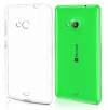 Microsoft Lumia 535 - Soft Tpu Gel Case Clear White (OEM)