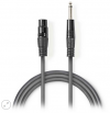 NEDIS COTH15120GY30 Unbalanced XLR Audio Cable XLR 3-pin Female – 6.35 mm Male 3 NEDIS COTH15120GY30 Unbalanced XLR Audio Cable XLR 3-pin Female – 6.35 mm Male 3