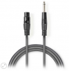 NEDIS COTH15120GY30 Unbalanced XLR Audio Cable XLR 3-pin Female &#8211; 6.35 mm Male 3