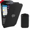 LEATHER FLIP CASE for Blackview Q10  Black (BULK) (OEM)