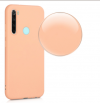 Mat Soft TPU Phone Case Cover for   XIAOMI Note 8 light Peach  (OEM)