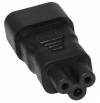 SF Cable, IEC 60320-C5 receptacle to IEC 60320-C14 Plug Adapter