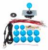 DIY Arcade Game Controller USB Joystick Kit-Blue DIY Arcade Game Controller USB Joystick Kit-Blue