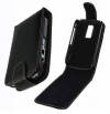 Leather Flip Case for BlackBerry Bold 9000 Black (OEM)