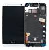 HTC One (M7)  LCD With Digitizer And Frame Assembly Ασημί (Bulk)