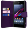 Sony Xperia Z1 Compact D5503 - Δερμάτινη Θήκη Πορτοφόλι Μώβ (OEM) Sony Xperia Z1 Compact D5503 - Δερμάτινη Θήκη Πορτοφόλι Μώβ (OEM)