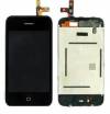 Iphone 3G LCD + Touch Screen Assembly Black (LCD+Digitizer+LCD Frame+Home button+home button flex+earpiece+sensor flex cable)