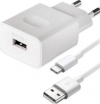 White Wall Charger with cable  3 WHITE