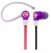 BEEVO-BV-EM200 - headphones lice metallic with Microphone Purple  (BEEVO)