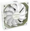 LC-POWER CASE FAN 120mm WHITE PWM SILICONE FRAME FOR VIBRATION CONTACT (LC-CF-120-PRO-White)