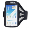 Sports Armband Case for various XL phones like Samsung Galaxy Note II 2 N7100 Black-Grey