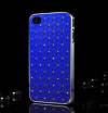 Luxury Bling Diamond Crystal Hard Back Case Cover For Apple iPhone 4 4S 4G Μπλέ OEM Luxury Bling Diamond Crystal Hard Back Case Cover For Apple iPhone 4 4S 4G Μπλέ OEM