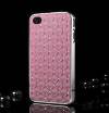 Luxury Bling Diamond Crystal Hard Back Case Cover For Apple iPhone 4 4S 4G Pink Luxury Bling Diamond Crystal Hard Back Case Cover For Apple iPhone 4 4S 4G Pink