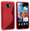 Clear Red TPU Rubber Case Skin Cover For Samsung Galaxy s II i9100 / Plus i9105 (ΟΕΜ) Clear Red TPU Rubber Case Skin Cover For Samsung Galaxy s II i9100 / Plus i9105 (ΟΕΜ)