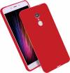 Θήκη Πίσω Κάλυμμα Σιλικόνης για Xiaomi Redmi 5 Κόκκινο (ΟΕΜ)