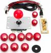 DIY Arcade Game Controller USB Joystick Kit-Red