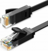 Ugreen NW102 Flat U/UTP Cat.6 Καλώδιο Δικτύου Ethernet 1m Μαύρο