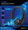 Ακουστικό Ομιλίας Μονό Ενσύρματο για PS4, XboxOne, PC, MAC, Κινητά Gioteck XH50 Μαύρο