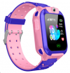 Q12 Kids Smartwatch Pink Waterproof LBS location