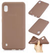 Case for Samsung Galaxy A10 tpu back cover BROWN (OEM)