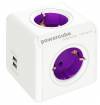 Πολύμπριζο Κύβος 4 θέσεων με 2 θύρες USB Powercube Rewirable Μώβ (POWERCUBE) 1810 DERU4P Πολύμπριζο Κύβος 4 θέσεων με 2 θύρες USB Powercube Rewirable Μώβ (POWERCUBE) 1810 DERU4P