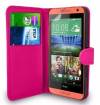 Leather Wallet/Case for HTC One Mini 2 Pink (OEM)