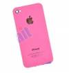 iPhone 4 Πίσω Καπάκι με frame Ρόζ iPhone 4 Πίσω Καπάκι με frame Ρόζ